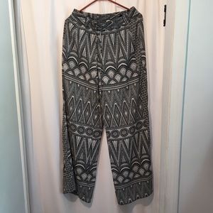 H&M airy palazzo pants size 12